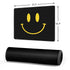 Black Happy Face Gaming Mouse Pad